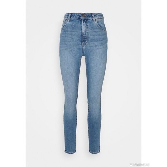 Rolla’s Eastcoast Ankle High-Waisted Skinny Jeans - Picture 1 of 8